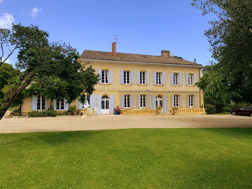 Manoir de 6 chambres dans parc arboré