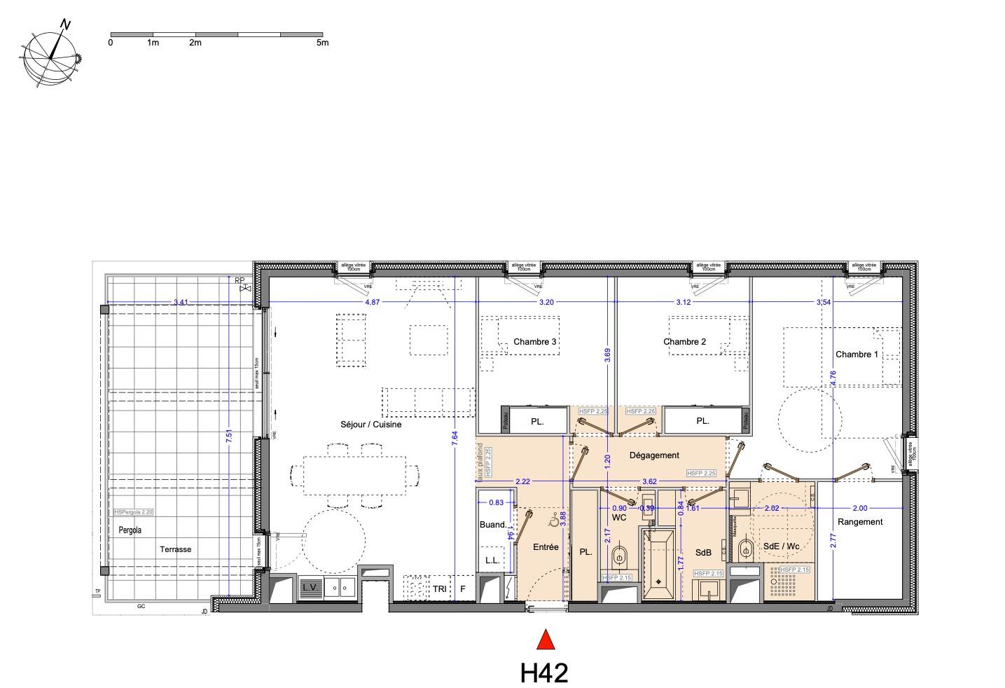 Appartement à vendre, 107m², Marseille 8ème