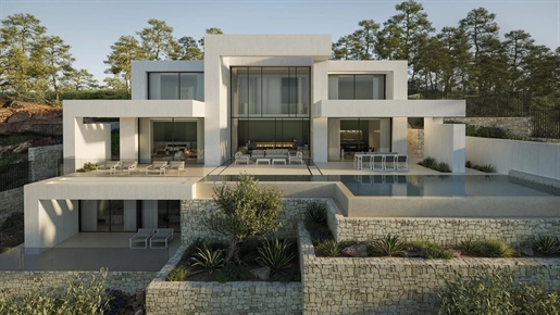 Villa de luxe moderne avec vue sur la mer à vendre à Javea