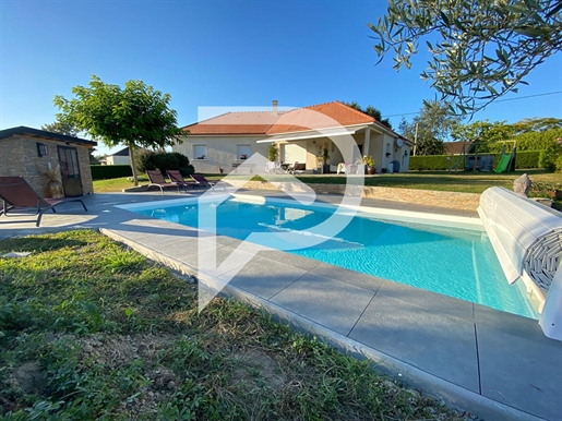 Contemporaine de 110 m² sur un terrain de 2 200 ²