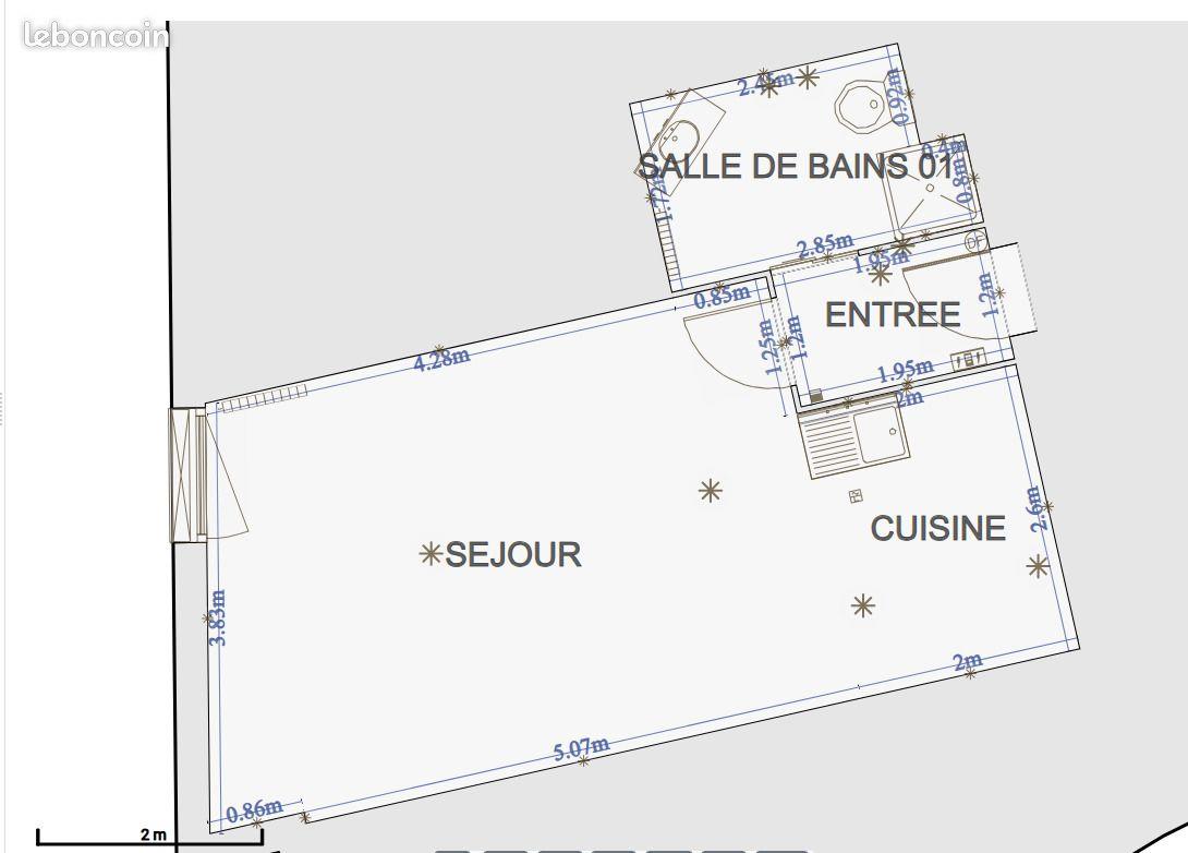 Appartement à louer, 33m², Biesheim
