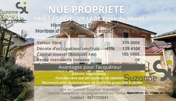 Maison à vendre, 94m², Proveysieux
