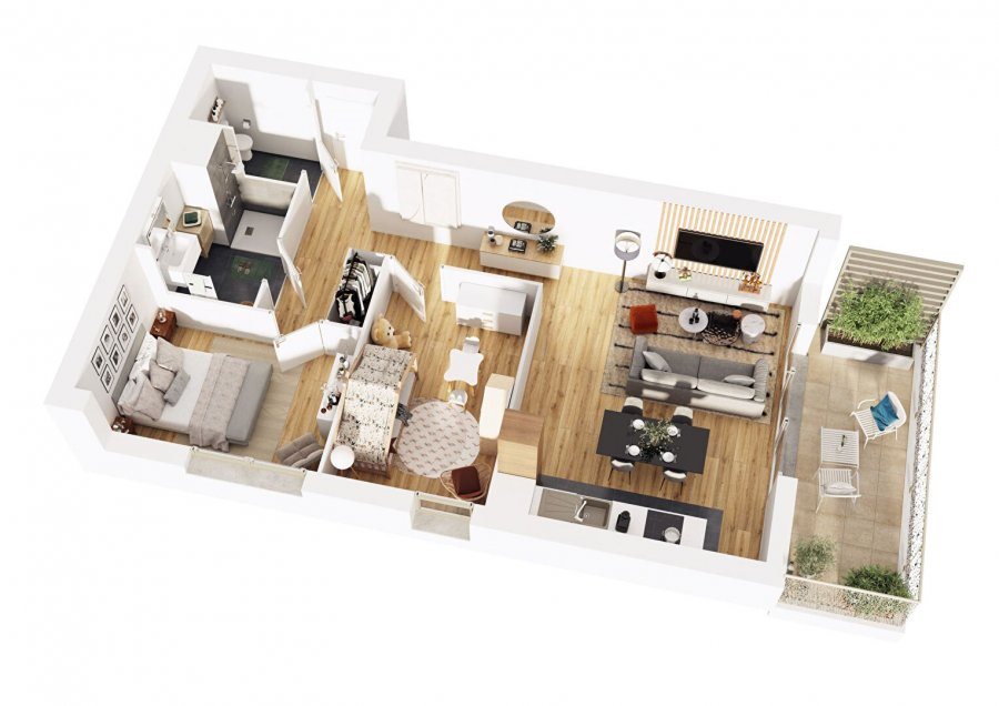 Appartement à vendre, 25m², Metz