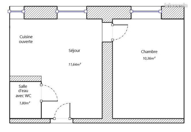 Appartement à vendre, 25m², Paris 18ème