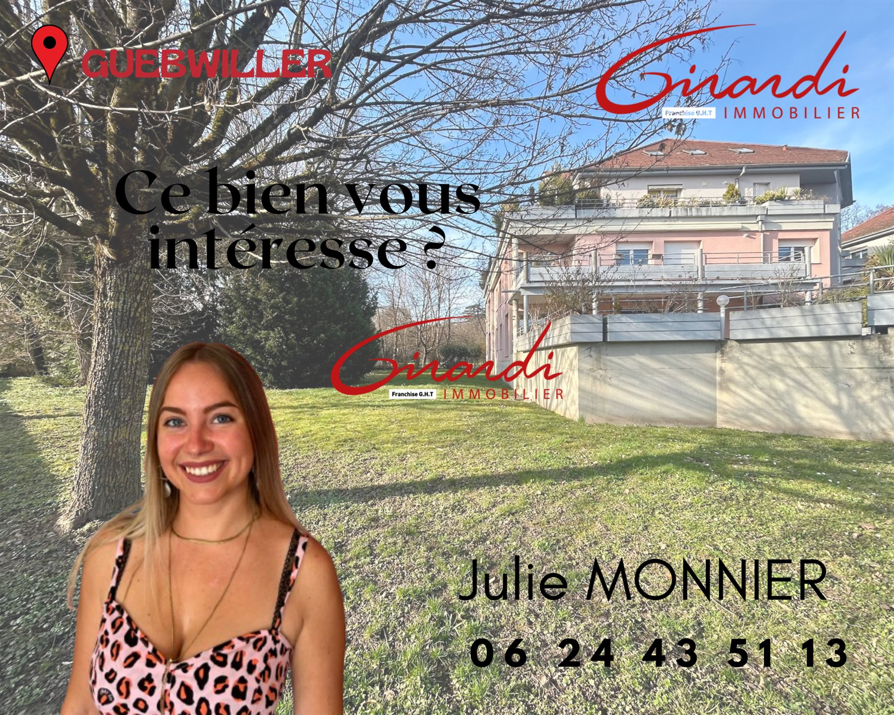 Appartement à vendre, 80m², Guebwiller