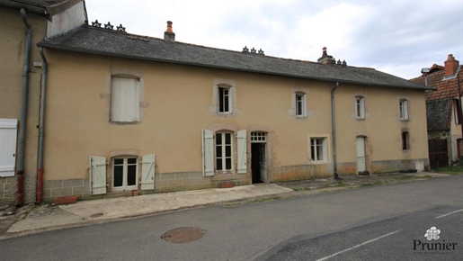 Old house for sale in the center of town with open views