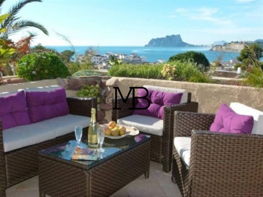 Villa con vistas al mar en venta en Pla del Mar, Moraira