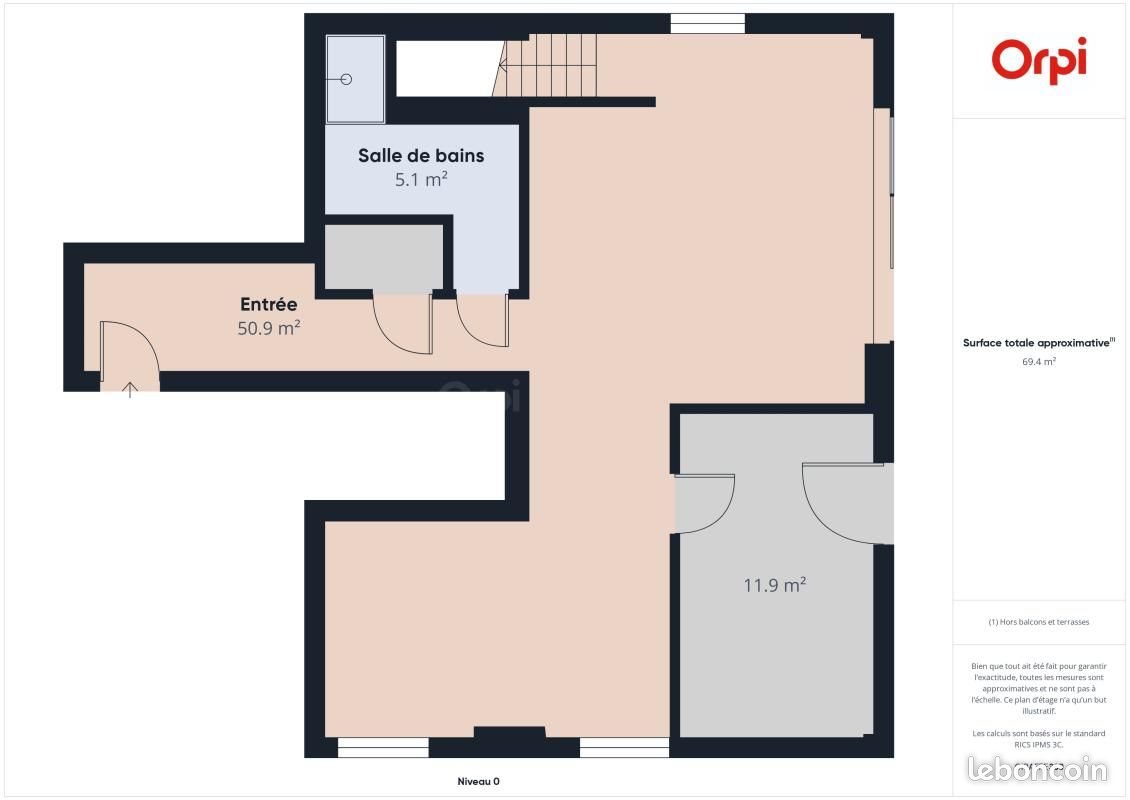 Appartement à vendre, 55m², Schiltigheim