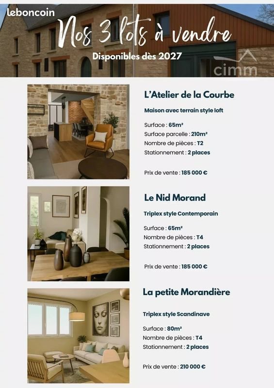 Appartement à vendre, 77m², Bourg-des-Comptes