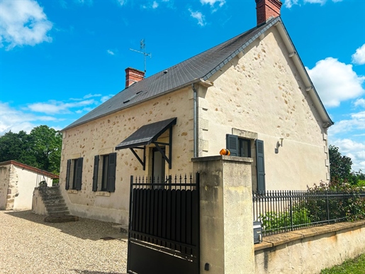 Magnificent renovated stone house with its barn