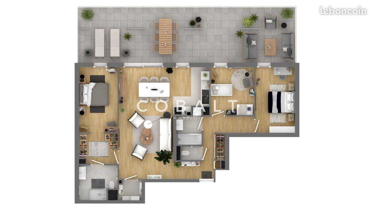 Appartement à vendre, 103m², Nantes