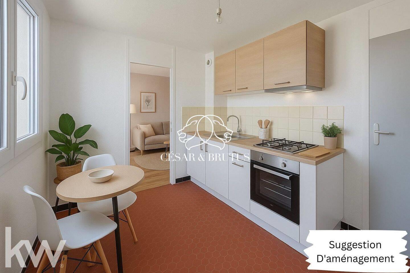 Appartement à vendre, 64m², Lyon 8ème