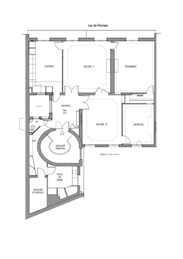 Appartement à vendre, 110m², Paris 6ème