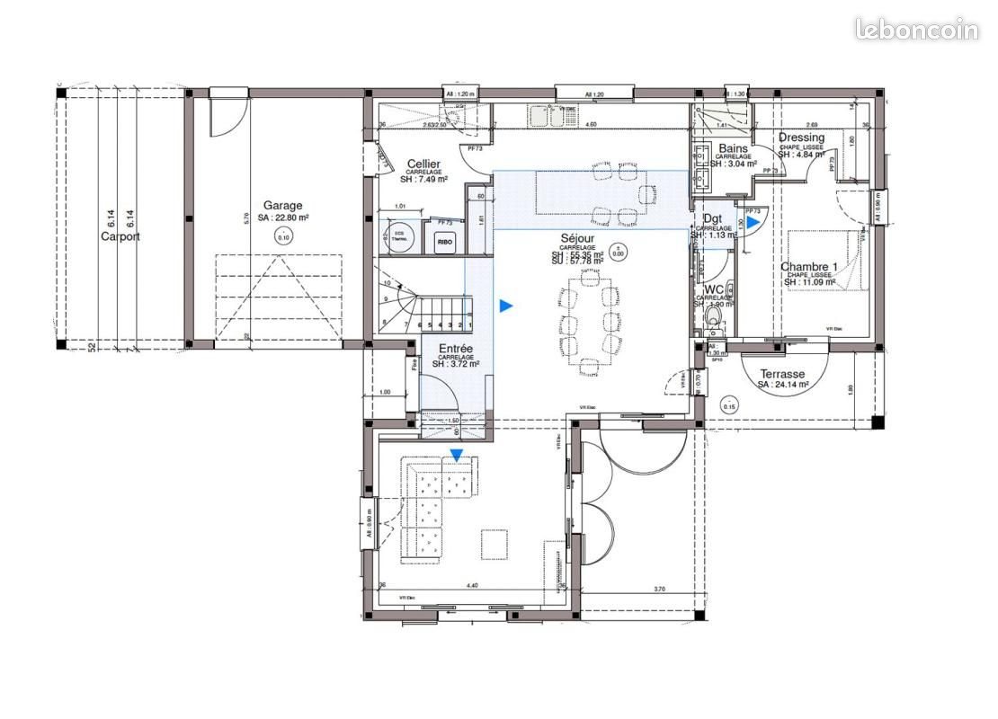 Maison à vendre, 136m², Ardiège