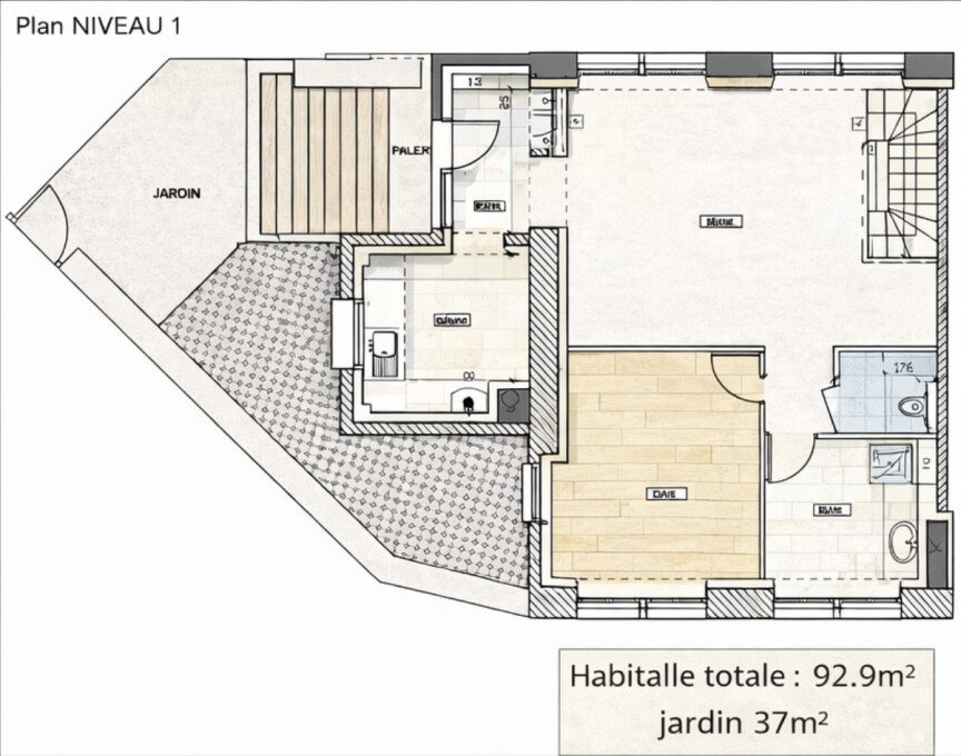 Appartement à vendre, 93m², Roscoff