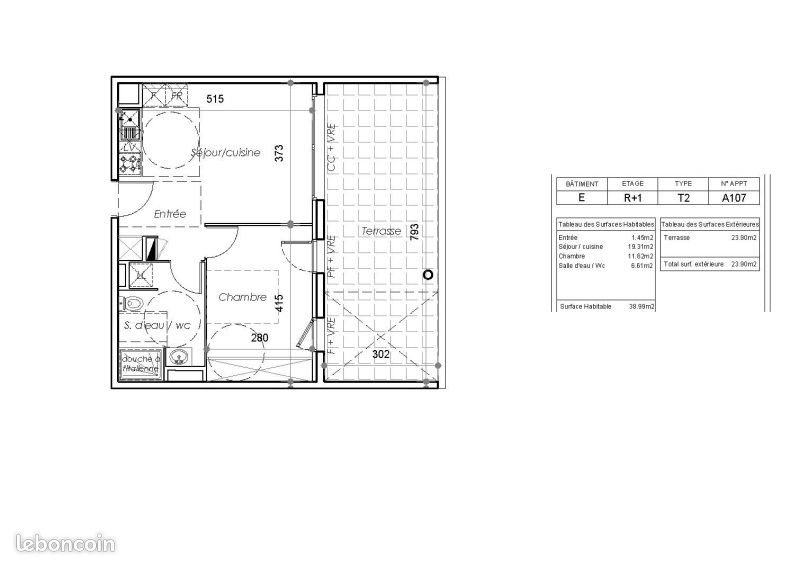 Appartement à louer, 38m², Le Barcarès