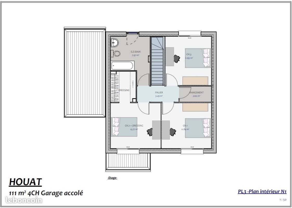 Maison à vendre, 111m², Surzur
