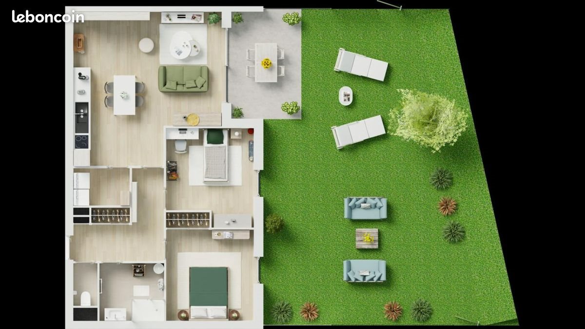 Appartement à vendre, 69m², Guilers