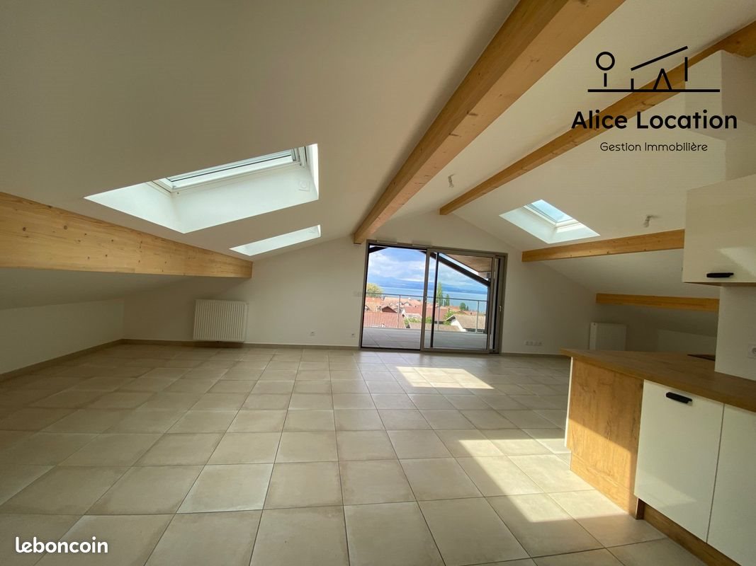 Appartement à louer, 73m², Anthy-sur-Léman