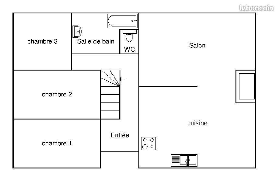 Maison à vendre, 96m², Douy