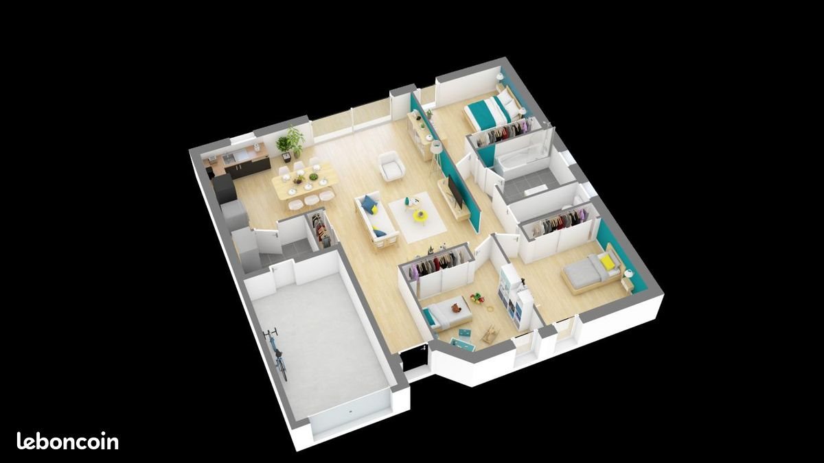 Maison à vendre, 90m², Saint-Thurial