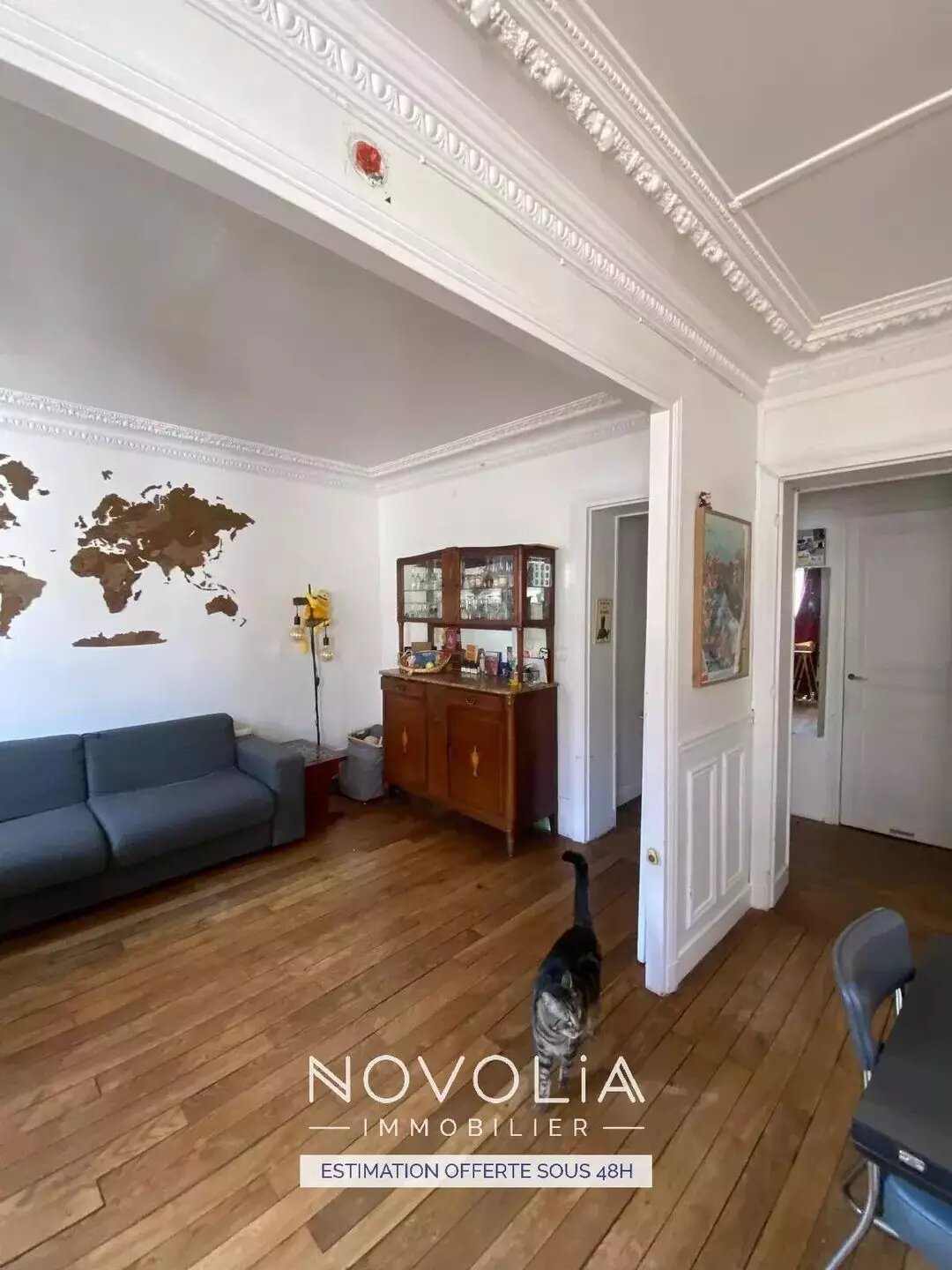 Appartement à vendre, 55m², Paris 20ème