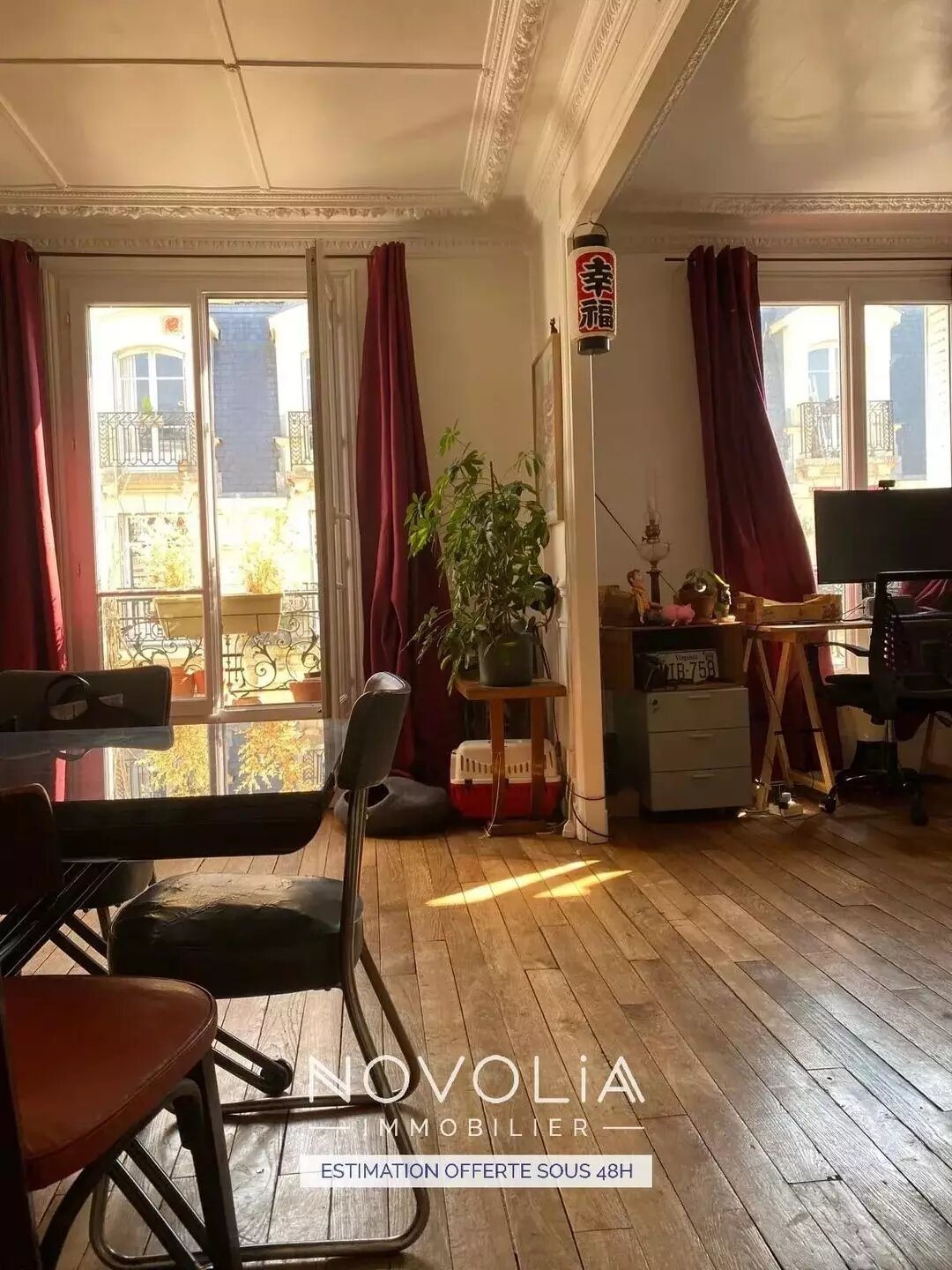 Appartement à vendre, 55m², Paris 20ème