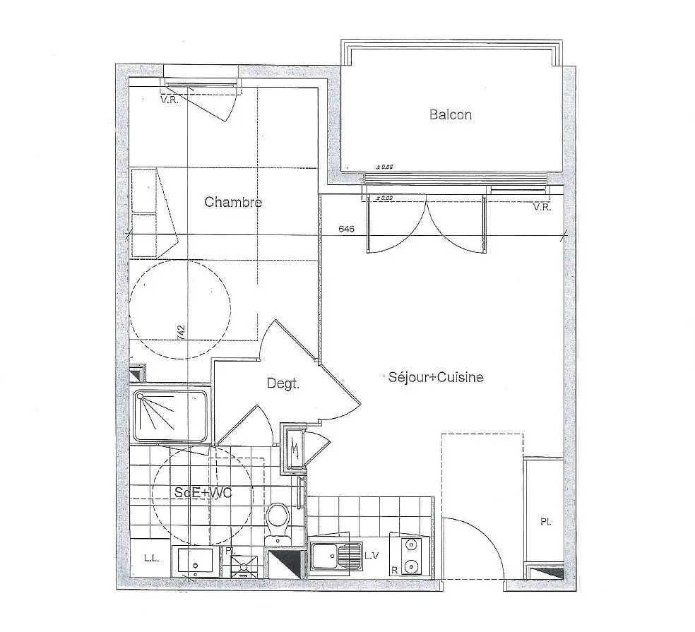 Appartement à louer, 40m², Saint-Sébastien-sur-Loire