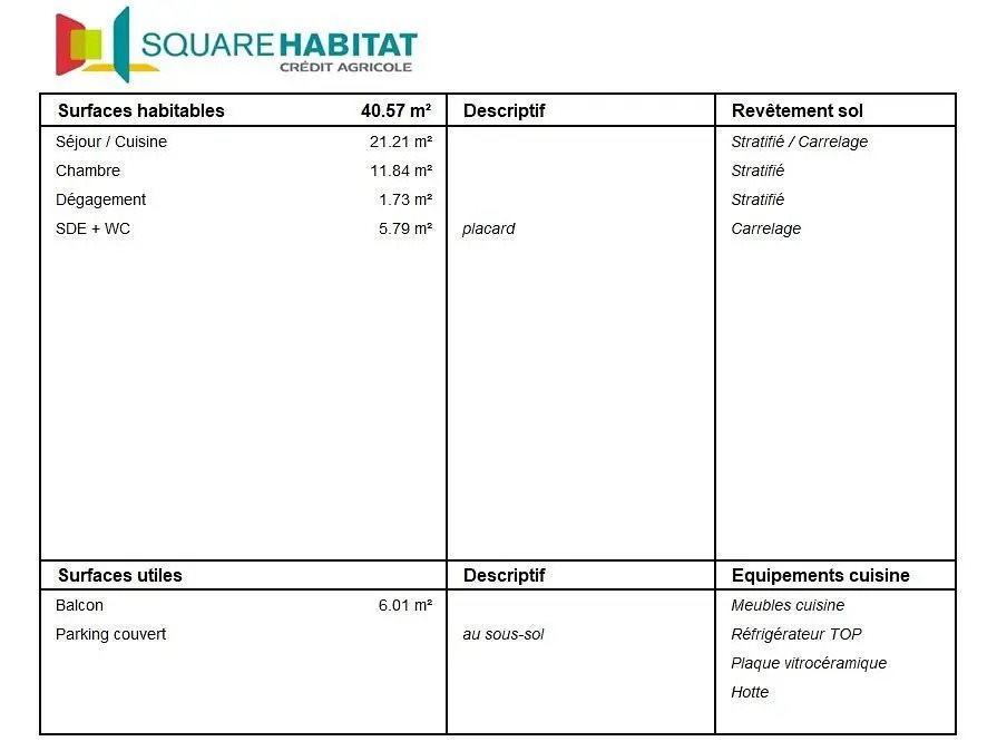 Appartement à louer, 40m², Saint-Sébastien-sur-Loire