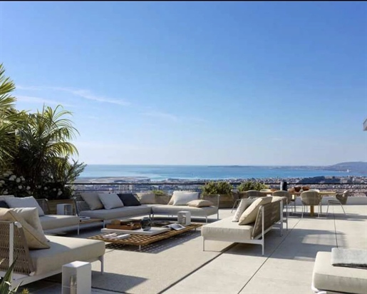 Nice Fabron/Panoramic Sea and Mountain View/Roof Villa / Terrace 300 m2/POOL /