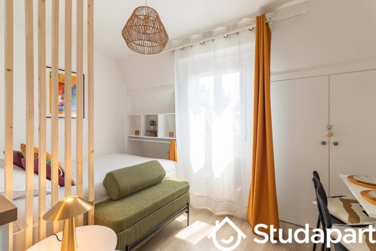 Appartement à louer, 16m², Paris 18ème