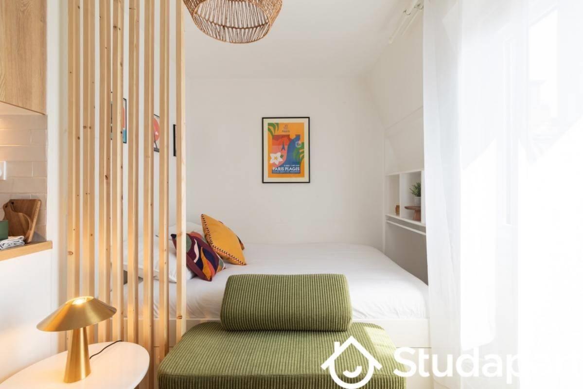 Appartement à louer, 16m², Paris 18ème
