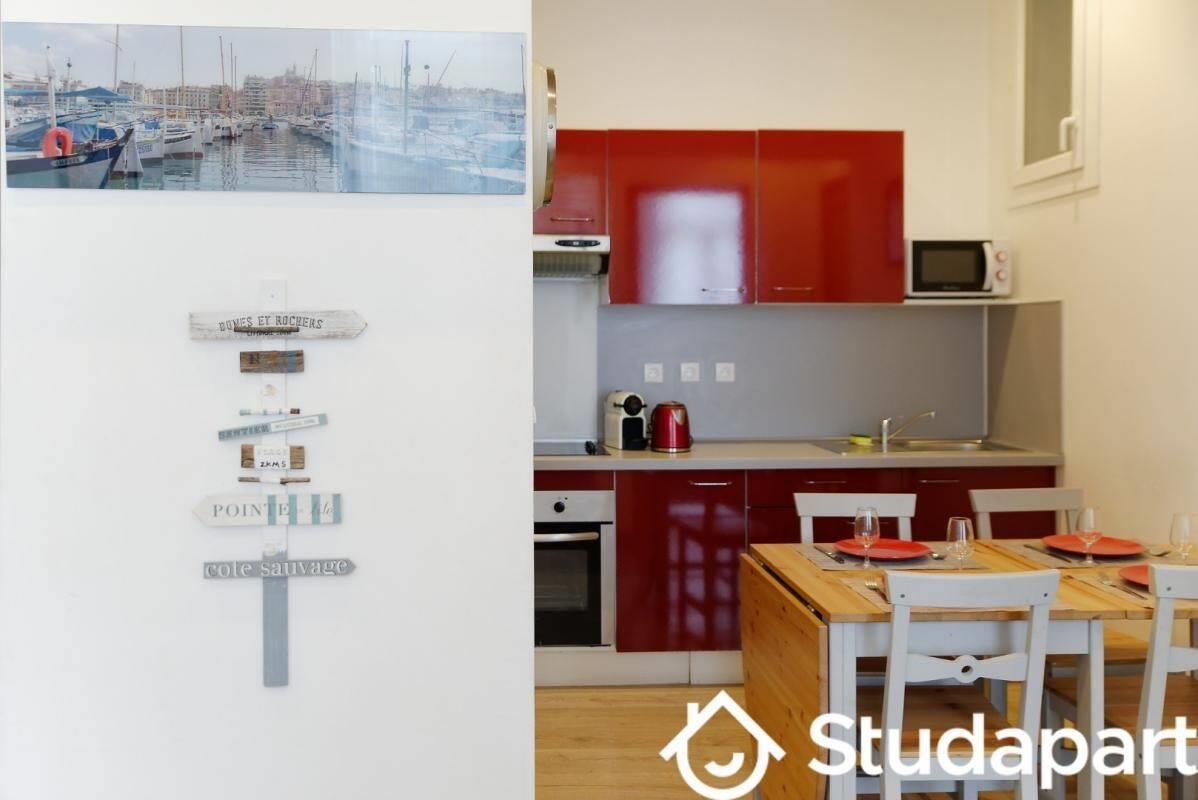 Appartement à louer, 59m², Marseille 2ème