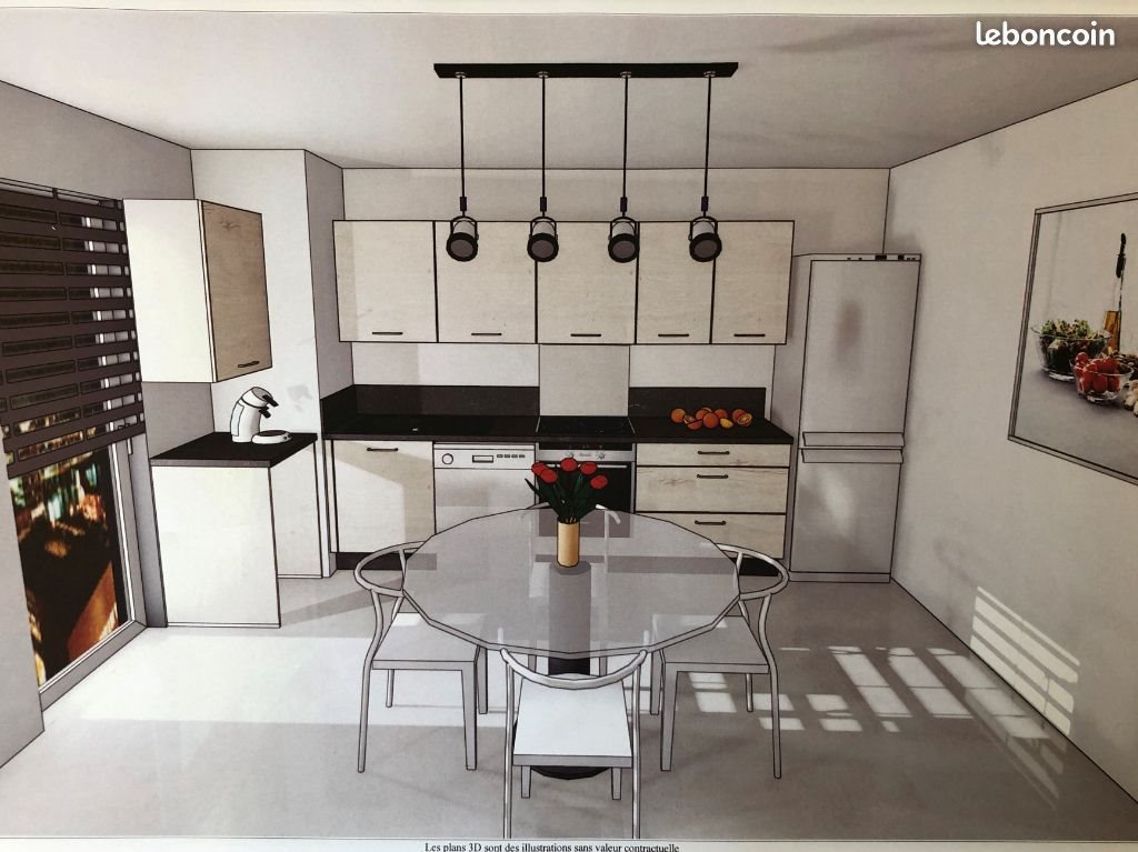 Appartement à louer, 62m², Eyguières