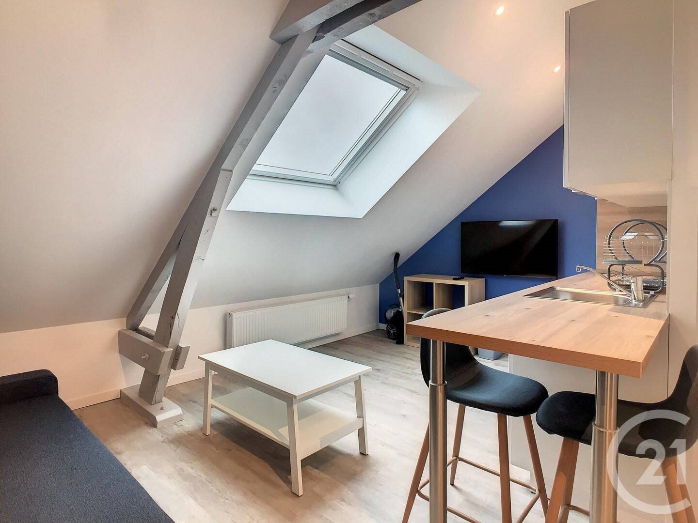 Appartement à louer, 17m², Tours
