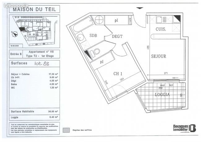 Appartement à vendre, 36m², Nîmes