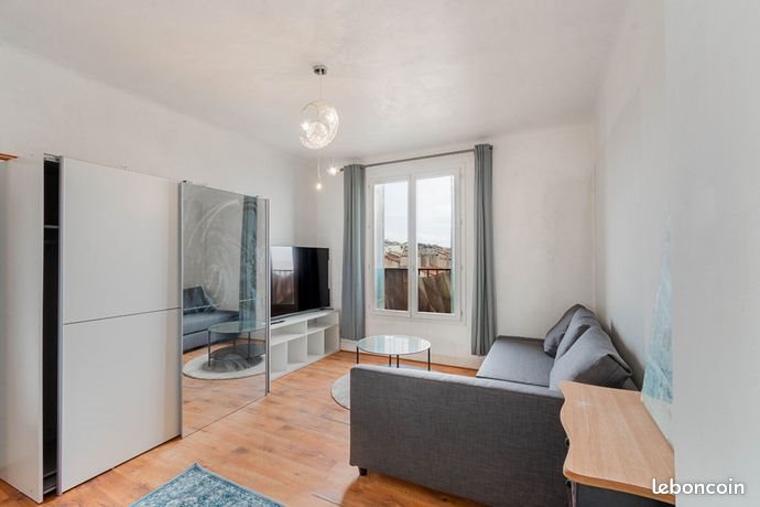 Appartement à louer, 35m², Marseille 2ème