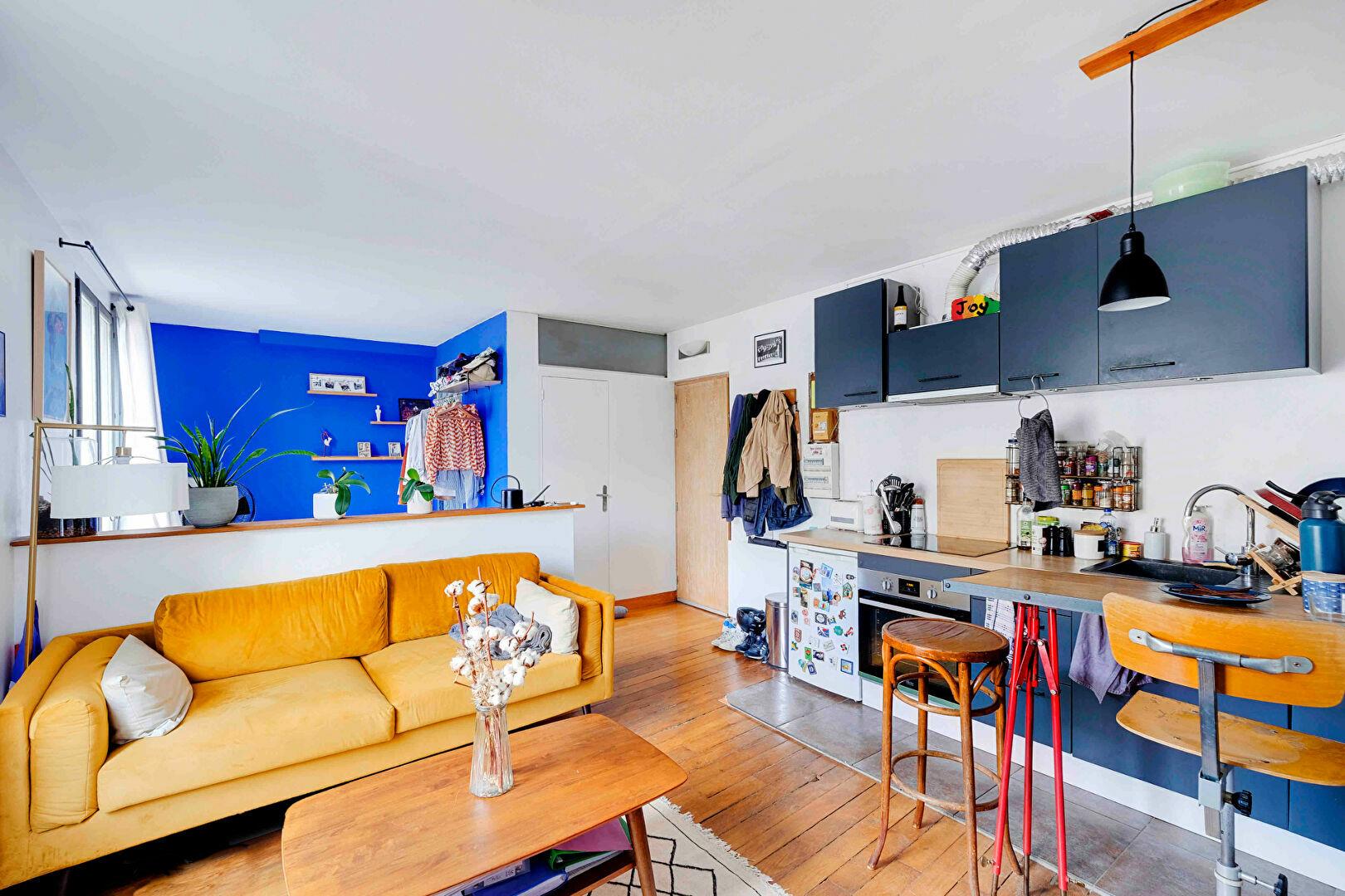 Appartement à vendre, 29m², Paris 18ème