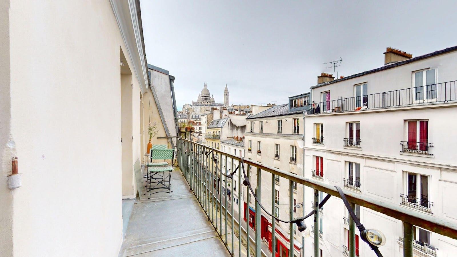 Appartement à vendre, 58m², Paris 18ème