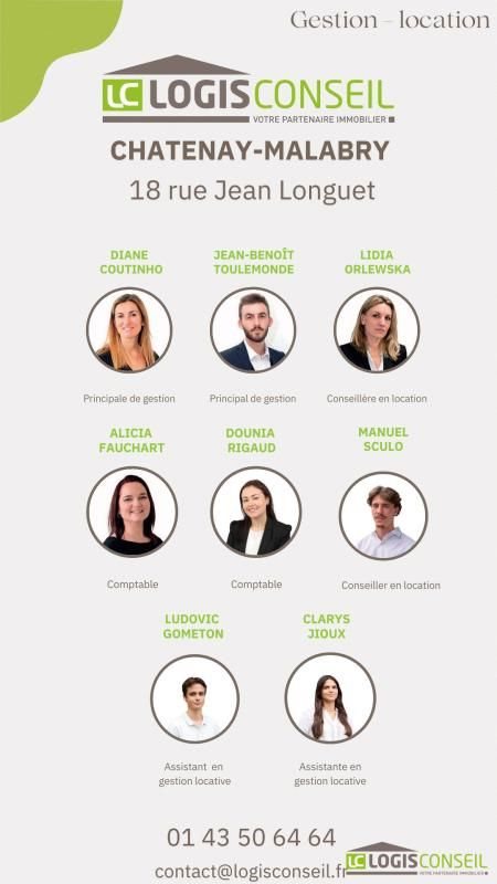 Appartement à louer, 65m², Châtenay-Malabry