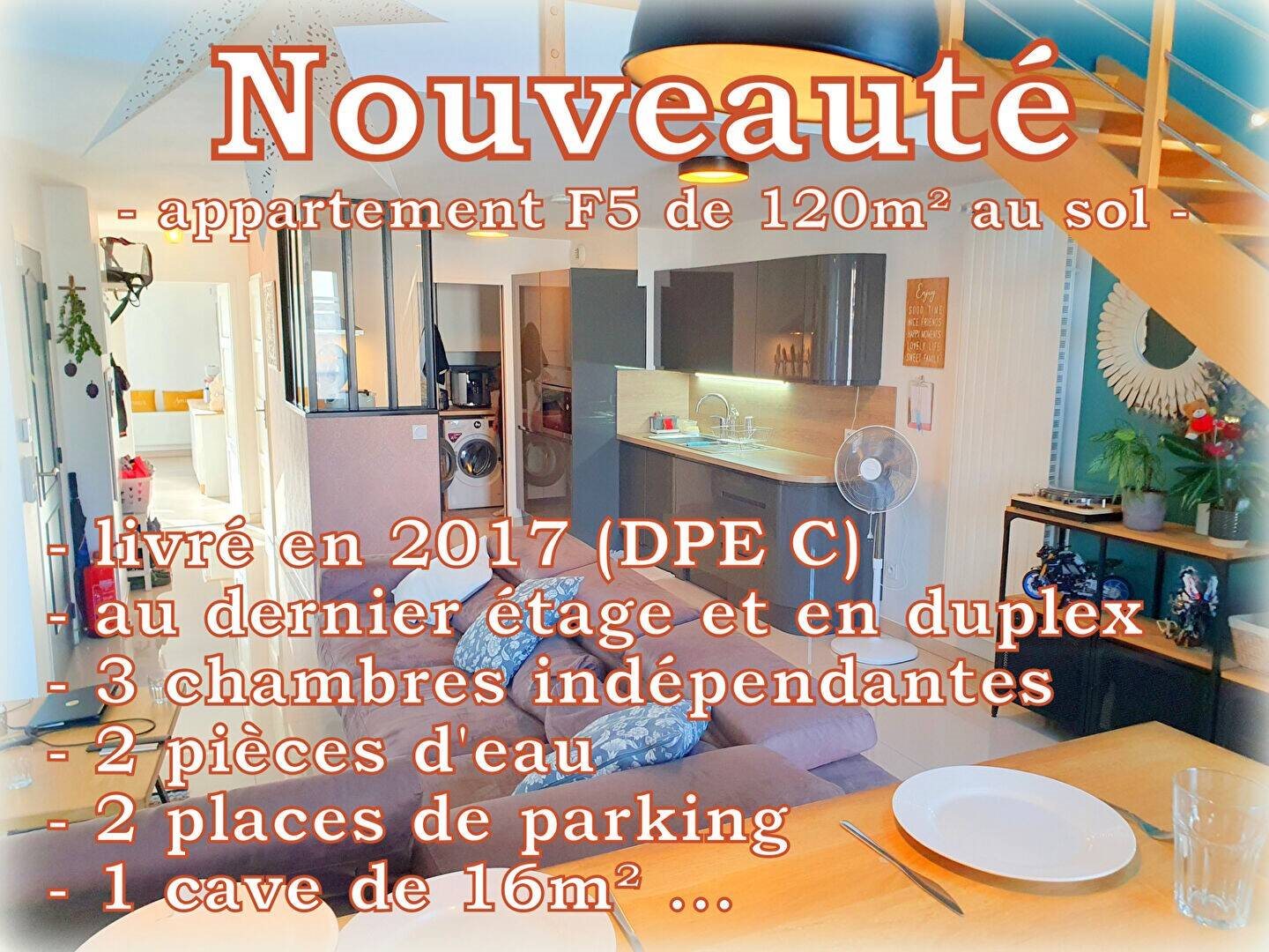 Appartement à vendre, 110m², Le Raincy