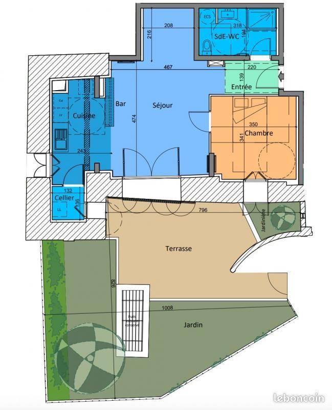 Appartement à vendre, 55m², Nîmes