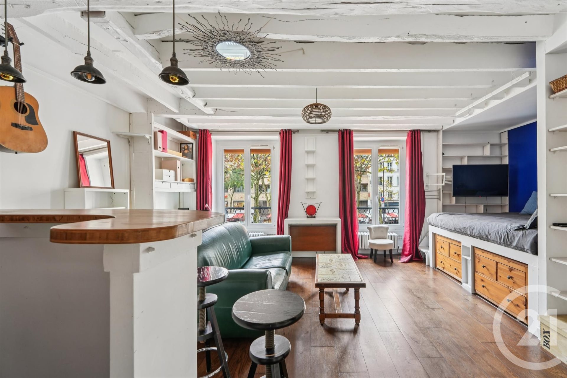 Appartement à louer, 34m², Paris 20ème