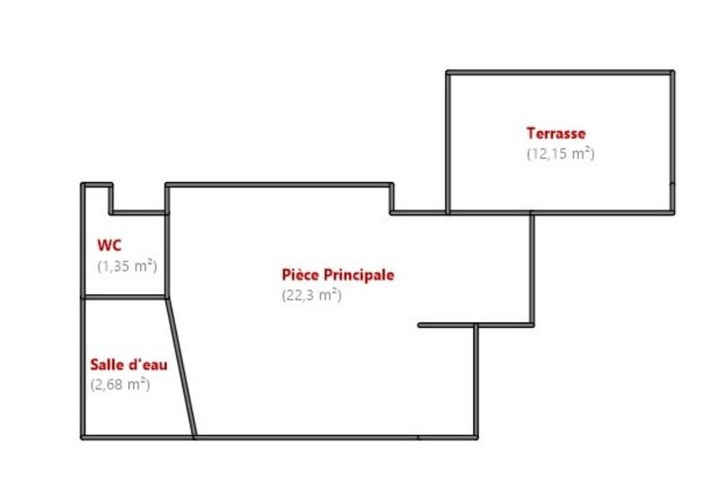 Appartement à vendre, 24m², Voreppe