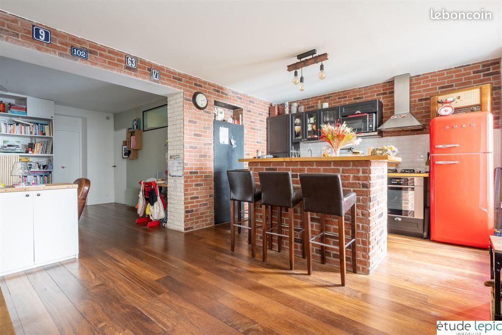 Appartement à vendre, 62m², Paris 18ème
