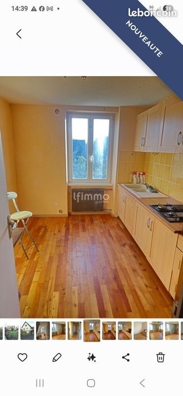 Appartement à vendre, 53m², Lutterbach