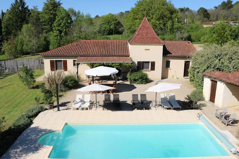 In hart Dordogne rustig gelegen huis