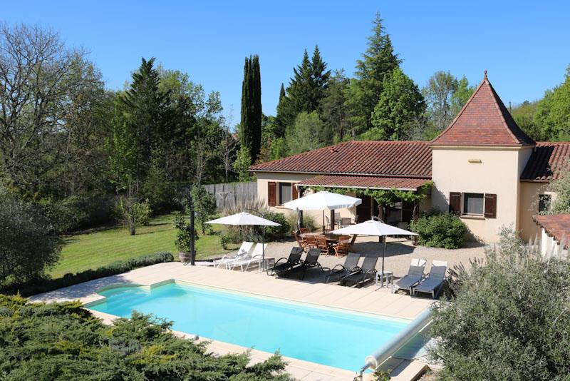 In hart Dordogne rustig gelegen huis