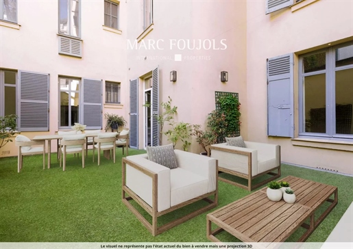 Paris Xvi Foch appartement en rez de jardin