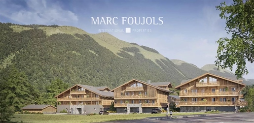 Montriond- brand new 3 bedroom mountain view apartment with terrace and parking